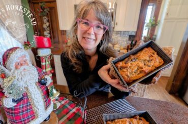Christmas Leftovers | Cinnamon Roll Bread Pudding