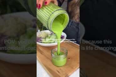 I can't stop eating salad because of this dressing #recipe #salad #healthyfood  #healthsalad #food