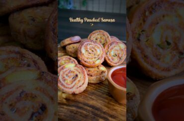 Quick and Easy New Year Special Healthy Pinwheel Samosa Recipe #shorts