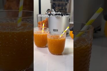 Kids Friendly Immunity Boosting Juice | #immunity #kidslearningvideos #healthyrecipes