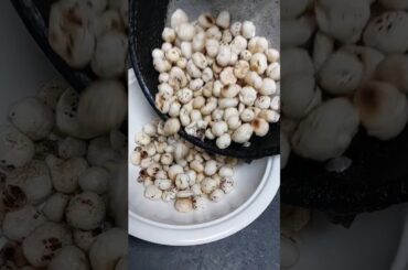 Healthy & Crunchy Winter Snack Idea - Makhana #crunchy #makhana #wintersnacks #viralvideo #foodie