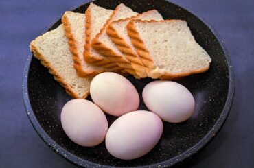Just add Eggs with Bread! It’s so delicious / Easy Bread Sandwich Recipes