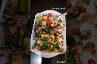 Protein salad recipe#protein salad#youtubeshorts#healthy #gym#protein#shorts#food# kabulichanarecipe