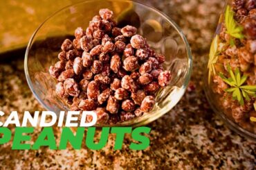 Easy CANDIED PEANUTS for Healthy Snacking! Easy Homemade Snack Recipe