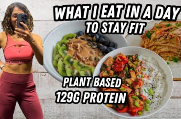 Easy High Protein Vegan Meals to Get back on Track |129g Protein, 1857 Calories (Simple & Realistic)