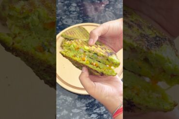 No Bread Green Peas Sandwich | #shorts #sandwich #mamtasinghkitchen #healthysandwichrecipe