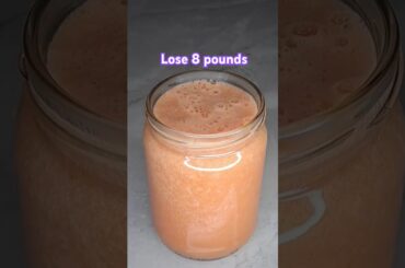 How to make the pineapple smoothie that helped me lose 8 pounds #shorts #smoothierecipes