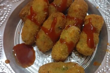 Potato croquettes | easy cooking | tasty snack recipe | healthy snacks |