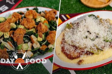 Crispy chicken salad and pork schnitzel: Get the recipes!
