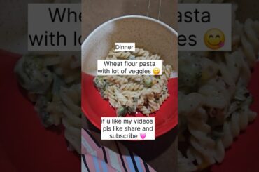 What i eat in a day to loose weight #shorts #ytshorts#dinner #pasta