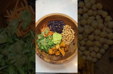 Easy to Make Vegan Buddha Bowl #vegan #dinner #healthy