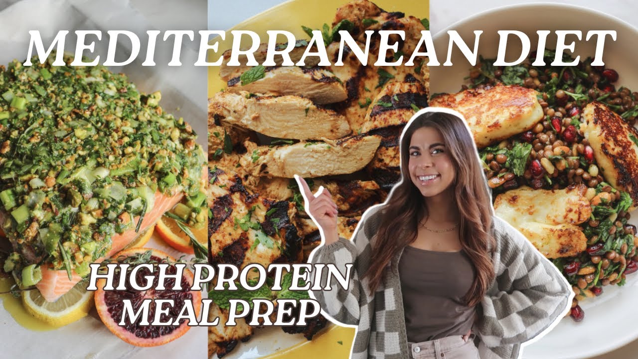 Mediterranean Diet High Protein Meal Prep | Weight Loss Recipes and Tips | Quick and Easy Meal Ideas Mediterranean Diet High Protein Meal Prep | Weight Loss Recipes and Tips | Quick and Easy Meal Ideas