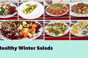 7 Days 7  Healthy Winter  Salads