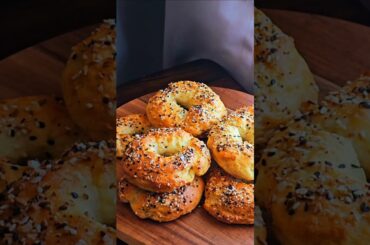 2025: year of hitting our protein with bagels! full recipes on my TT #foodshorts #highprotein #bagel