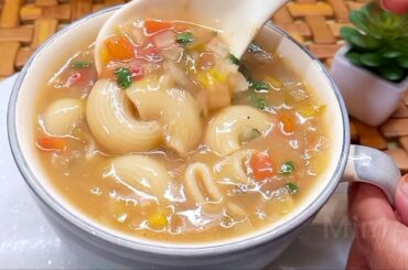 Healthy weight Loss Soup / Macroni Soup / Soup Recipe/Chef Fatima/ Healthy Soup / Wheat Soup / soups