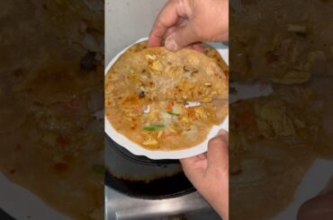 Better than Pizza | Healthy Pizza Paratha |kids Special #tfskitchen #shortsfeed #pizza #paratha