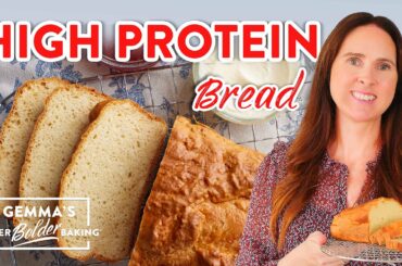 Easy Magic Bread (High Protein Bread Recipe, No Yeast!)