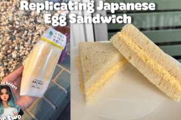 Replicating famous Japanese egg sandwich recipe