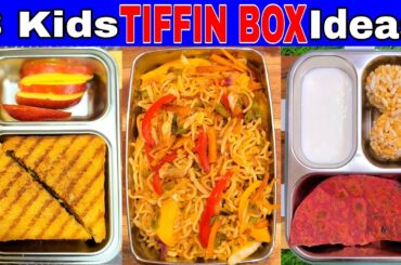 3 Quick Tiffin Recipes For Kids | School Tiffin Box Ideas  | Healthy Tiffin Bites