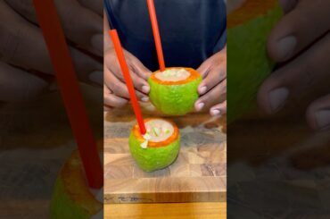 Healthy Guava Recipe #alphaasmr #shortvideos #guavamilkshake #guava #shorts