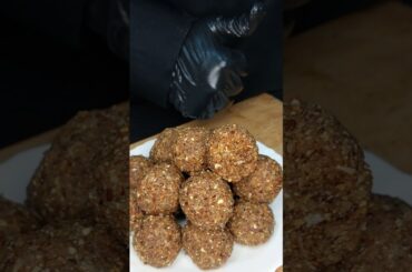Healthy Laddu ASMR Cooking #shorts #food #Cooking #asmr #winterspecial