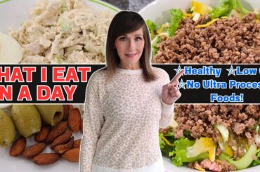 HEALTHY What I Eat In A Day | Low Carb & Fasting