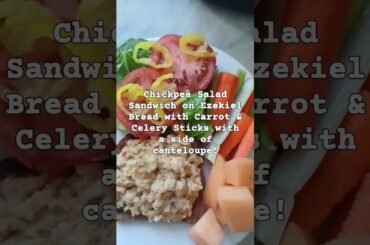 Plant Based Lunch - Chickpea salad sandwich #healthy #food #healthyself #selflove #selfimprovement