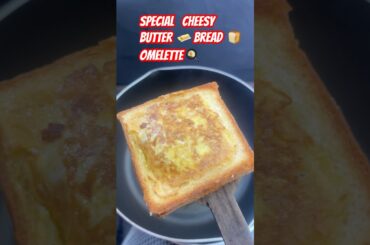 Cheesy Bread Omelette - A Breakfast Recipe For Champions!