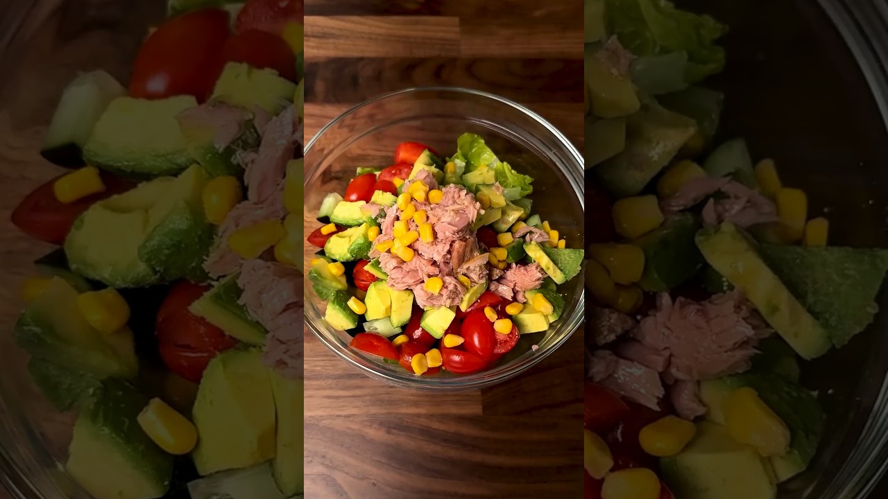 Easy Avocado Salad #shorts #avocado Easy Avocado Salad #shorts #avocado