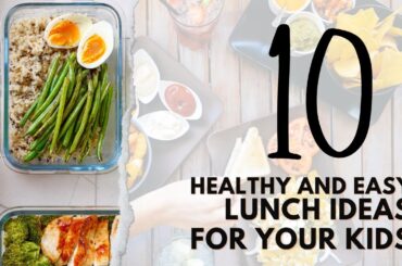 BACK TO SCHOOL! 10 Healthy School Lunch Ideas For Kids  That Are Easy To Make And Can Be Eaten Cold
