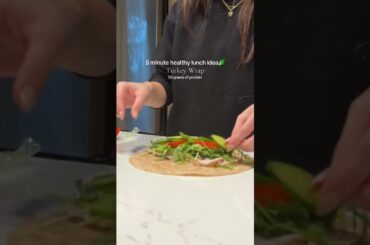 Lazy Girl Easy Lunch idea #lunchideas #healthylunch