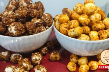 Healthy Snacks Recipe | Caramel Makhana Recipe | Roasted Masala Makhan | Easy Snack Recipe