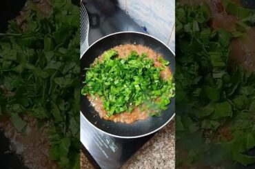 Andhra Style Palak Pachadi #food #recipe #youtubeshorts #shorts #shortvideo #ytshort #chutney