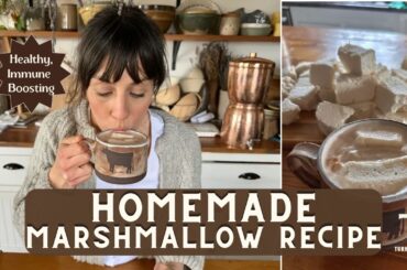 IMMUNE BOOSTING Homemade Marshmallow Recipe!