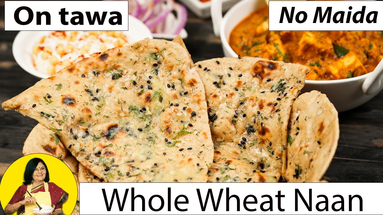 Homemade whole wheat naan without tandoor| Wheat Naan – No OVEN , No YEAST, No MAIDA , using tawa | Homemade whole wheat naan without tandoor| Wheat Naan - No OVEN , No YEAST, No MAIDA , using tawa |