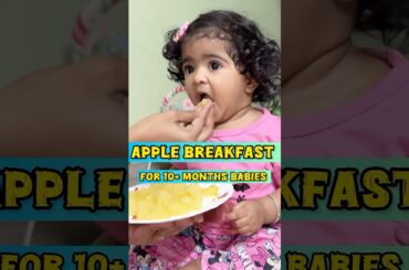 Healthy breakfast recipe for 10+ months babies | Taahira recipe | South Indian Mom #shorts #food
