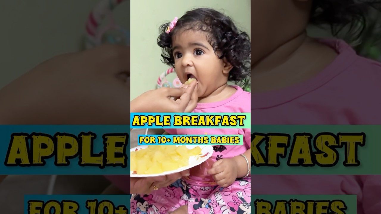 Healthy breakfast recipe for 10+ months babies | Taahira recipe | South Indian Mom #shorts #food Healthy breakfast recipe for 10+ months babies | Taahira recipe | South Indian Mom #shorts #food