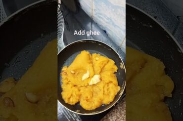 Instant Besan Halwa  in 15 Mins #food #recipe #youtubeshorts #shorts #shortvideo #ytshort #halwa