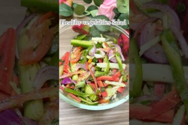 salad Recipe for weight loss || healthy vegetables salad recipe || salad recipe #diet #trending