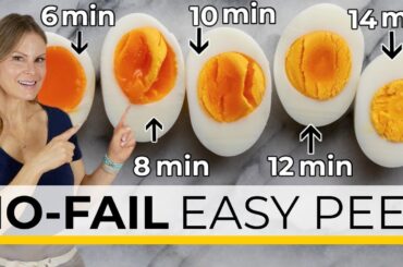 BEST HARD BOILED EGGS + 10 protein-packed meal and snack ideas!