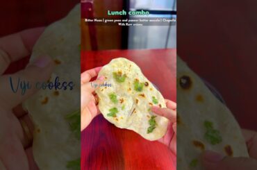 Today’s lunchbox recipe: Butter naan with paneer butter masala #shortsfeed #lunchbox #lunchideas