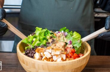 BBQ Chicken Salad for the New Year