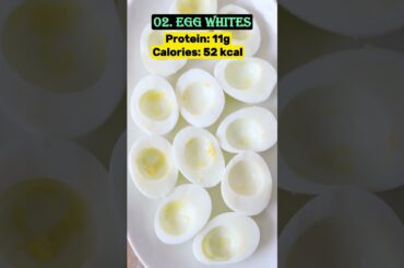 Top 5 High protein Non vegetarian foods || #easymuscles #shorts