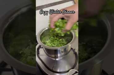 Healthy Dinner for a Cozy winter night