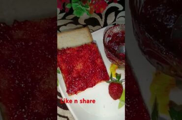 Make Your Breakfast Sweeter: Strawberry Jam Sandwich Recipe | Only3IngredientsRecipe @saminabanu2282