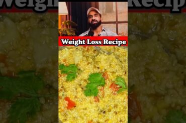 Viral Fitness Coach Nitesh Soni's Daliya  khichdi Recipe | Weight loss recipe #shorts #niteshsoni