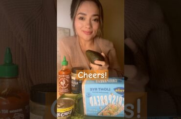 Healthy Protein Packed Snack Avocado Toast with Tuna!! #avocado #toast #cheers