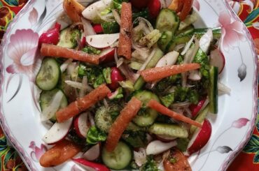 Cholesterol Control Salad Recipe|| Healthy Salad Recipe|| by amma ji ka kitchen [ 5 January 2025 ]