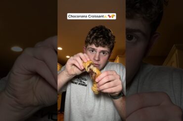 Viral Healthy Chocolate Banana Croissant Recipe!