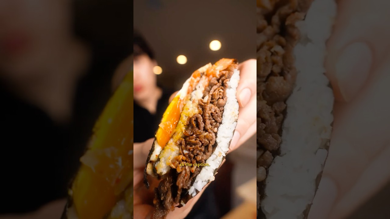 Bulgogi Kimbap Wrap Recipe #healthyrecipes #highprotein #weightlossfood #koreanfood Bulgogi Kimbap Wrap Recipe #healthyrecipes #highprotein #weightlossfood #koreanfood